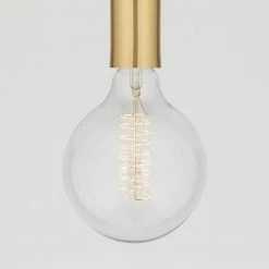 Maya 1-Light 12 in. W Aged Brass Pendant with Clear Crackle Glass Shade by MITZI HUDSON VALLEY LIGHTING -EcoSmart Sales aged brass mitzi hudson valley lighting chandeliers h216701l agb 44 1000