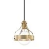 Violet 8.75 in. 1-Light Aged Brass Pendant by MITZI HUDSON VALLEY LIGHTING 2 Violet 8.75 in. 1-Light Aged Brass Pendant by MITZI HUDSON VALLEY LIGHTING -EcoSmart Sales aged brass mitzi hudson valley lighting chandeliers h271701 agb 64 1000