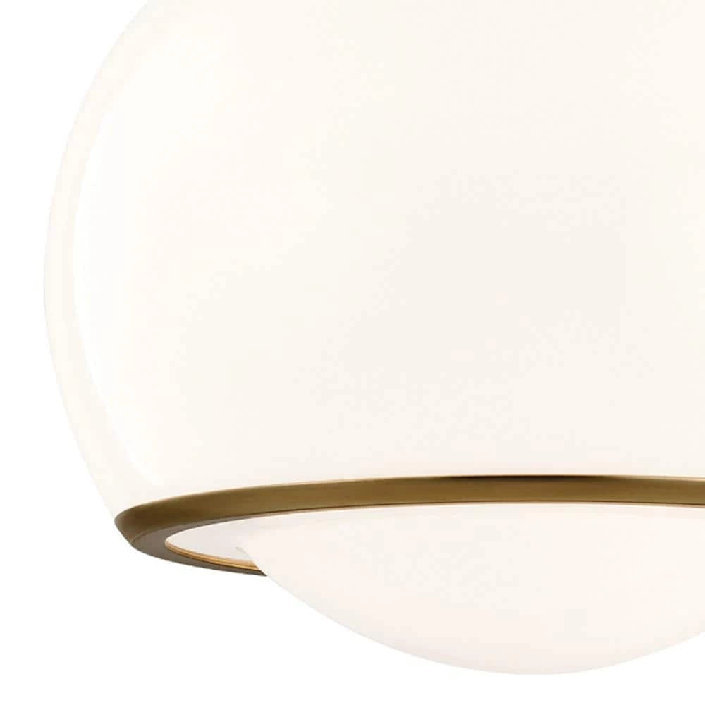 Reese 1-Light Aged Brass Medium Pendant by MITZI HUDSON VALLEY LIGHTING 7 Reese 1-Light Aged Brass Medium Pendant by MITZI HUDSON VALLEY LIGHTING - Image 5