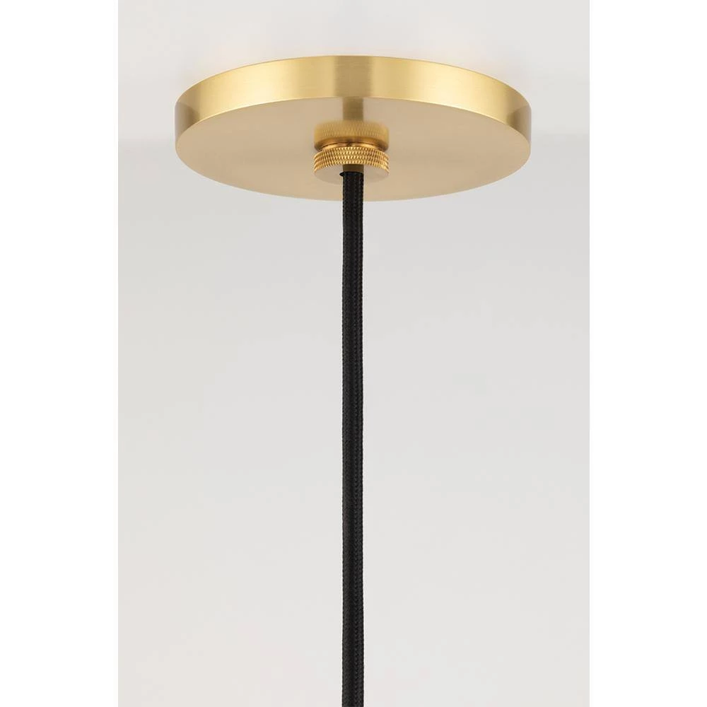 Elanor 1-Light Aged Brass Pendant by MITZI HUDSON VALLEY LIGHTING 7 Elanor 1-Light Aged Brass Pendant by MITZI HUDSON VALLEY LIGHTING - Image 5