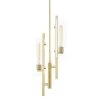 Ariel 2-Light Aged Brass Pendant with Clear Shade by MITZI HUDSON VALLEY LIGHTING -EcoSmart Sales aged brass mitzi hudson valley lighting chandeliers h326702 agb 64 1000