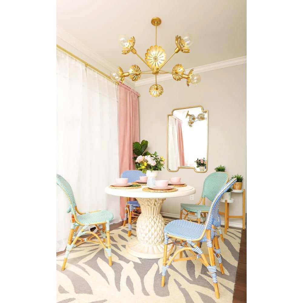 Alyssa 8-Light Aged Brass Chandelier by MITZI HUDSON VALLEY LIGHTING 11 Alyssa 8-Light Aged Brass Chandelier by MITZI HUDSON VALLEY LIGHTING - Image 9