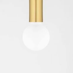 Dani 16 in. 1-Light Aged Brass Pendant with Glass Shade by MITZI HUDSON VALLEY LIGHTING -EcoSmart Sales aged brass mitzi hudson valley lighting chandeliers h380701c agb 76 1000