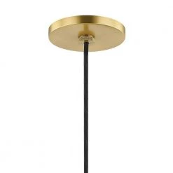 Tabitha 1-Light Aged Brass Pendant with Glass Shade by MITZI HUDSON VALLEY LIGHTING -EcoSmart Sales aged brass mitzi hudson valley lighting chandeliers h384701 agb 1f 1000