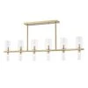 Tabitha 12-Light Aged Brass Island by MITZI HUDSON VALLEY LIGHTING