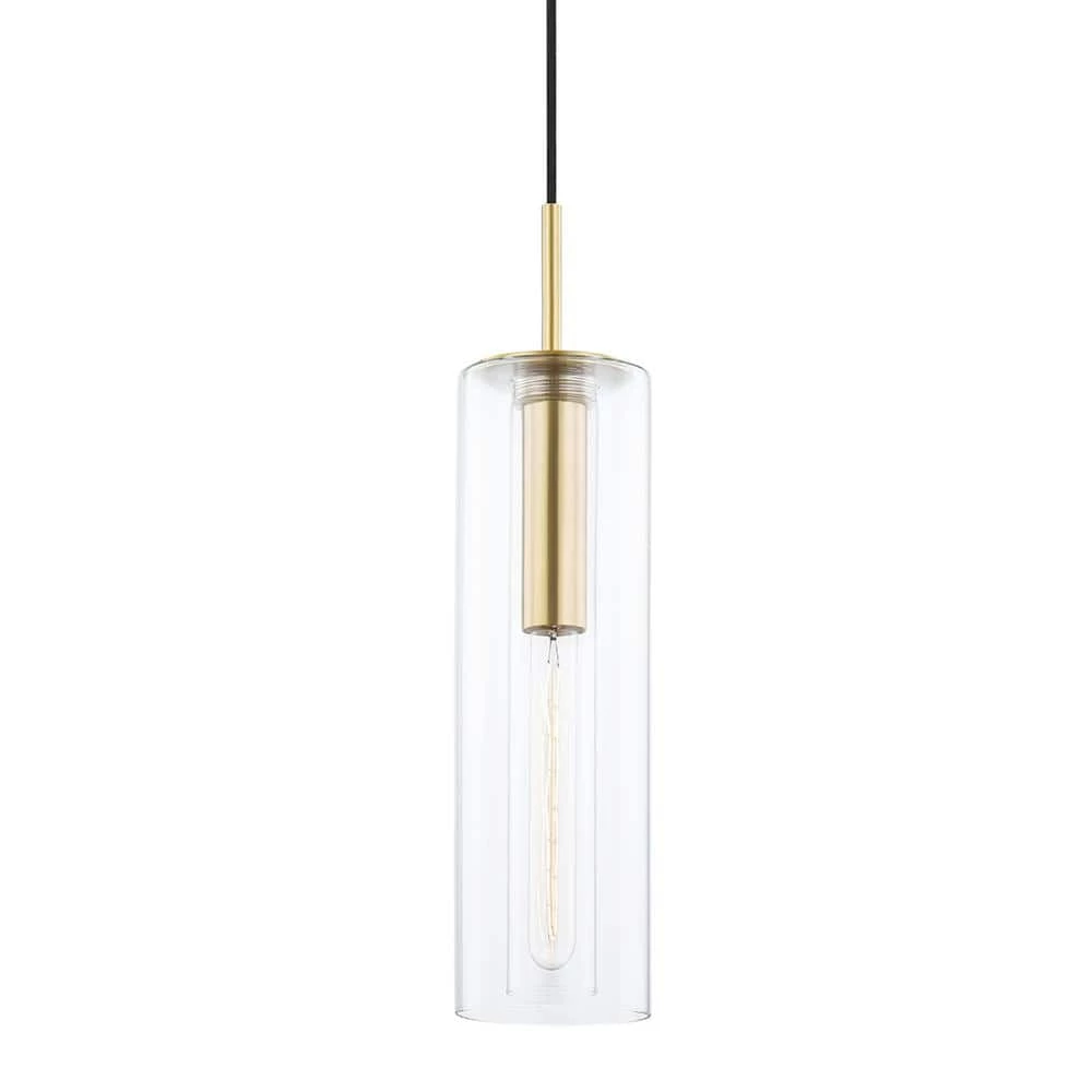 Belinda 1-Light Aged Brass Geometric Pendant by MITZI HUDSON VALLEY LIGHTING 3 Belinda 1-Light Aged Brass Geometric Pendant by MITZI HUDSON VALLEY LIGHTING