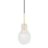 Jenna 1-Light Aged Brass Geometric Pendant by MITZI HUDSON VALLEY LIGHTING 1 Jenna 1-Light Aged Brass Geometric Pendant by MITZI HUDSON VALLEY LIGHTING -EcoSmart Sales aged brass mitzi hudson valley lighting chandeliers h417701 agb 64 1000