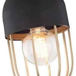 Haley 1-Light Aged Brass and Black Flush Mount with Black Accents by MITZI HUDSON VALLEY LIGHTING -EcoSmart Sales aged brass mitzi hudson valley lighting flush mount lights h145601 agb bk 44 1000