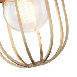 Haley 1-Light Aged Brass and Black Flush Mount with Black Accents by MITZI HUDSON VALLEY LIGHTING -EcoSmart Sales aged brass mitzi hudson valley lighting flush mount lights h145601 agb bk fa 1000