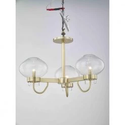 Korey 3-Light Aged Brass Semi-Flush Mount by MITZI HUDSON VALLEY LIGHTING -EcoSmart Sales aged brass mitzi hudson valley lighting flush mount lights h408603 agb 4f 1000