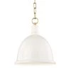 Blair 1-Light 11 in. W Aged Brass Pendant with Cream Metal Shade by MITZI HUDSON VALLEY LIGHTING 1 Blair 1-Light 11 in. W Aged Brass Pendant with Cream Metal Shade by MITZI HUDSON VALLEY LIGHTING -EcoSmart Sales aged brass mitzi hudson valley lighting pendant lights h238701s agb cr 64 1000