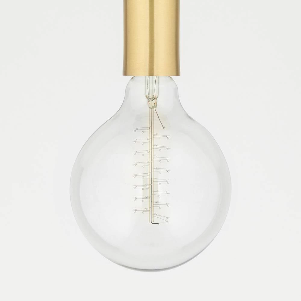 Dana 1-Light Aged Brass/White Pendant by MITZI HUDSON VALLEY LIGHTING 6 Dana 1-Light Aged Brass/White Pendant by MITZI HUDSON VALLEY LIGHTING - Image 4
