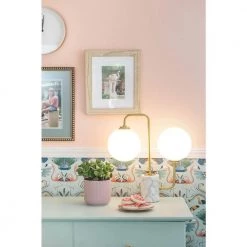 Mia 17.25 in. Aged Brass LED Table Lamp with Opal Etched Glass by MITZI HUDSON VALLEY LIGHTING -EcoSmart Sales aged brass mitzi hudson valley lighting table lamps hl170201 agb 1f 1000