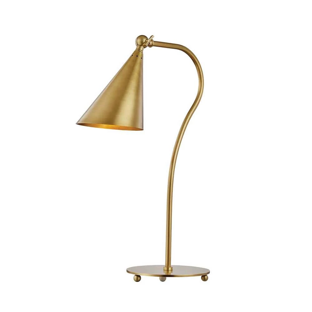 Lupe 20.5 in. Aged Brass Table Lamp by MITZI HUDSON VALLEY LIGHTING 3 Lupe 20.5 in. Aged Brass Table Lamp by MITZI HUDSON VALLEY LIGHTING