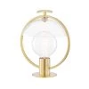 Ringo 2.7 in. 1-Light Aged Brass Table Lamp by MITZI HUDSON VALLEY LIGHTING -EcoSmart Sales aged brass mitzi hudson valley lighting table lamps hl387201 agb 64 1000