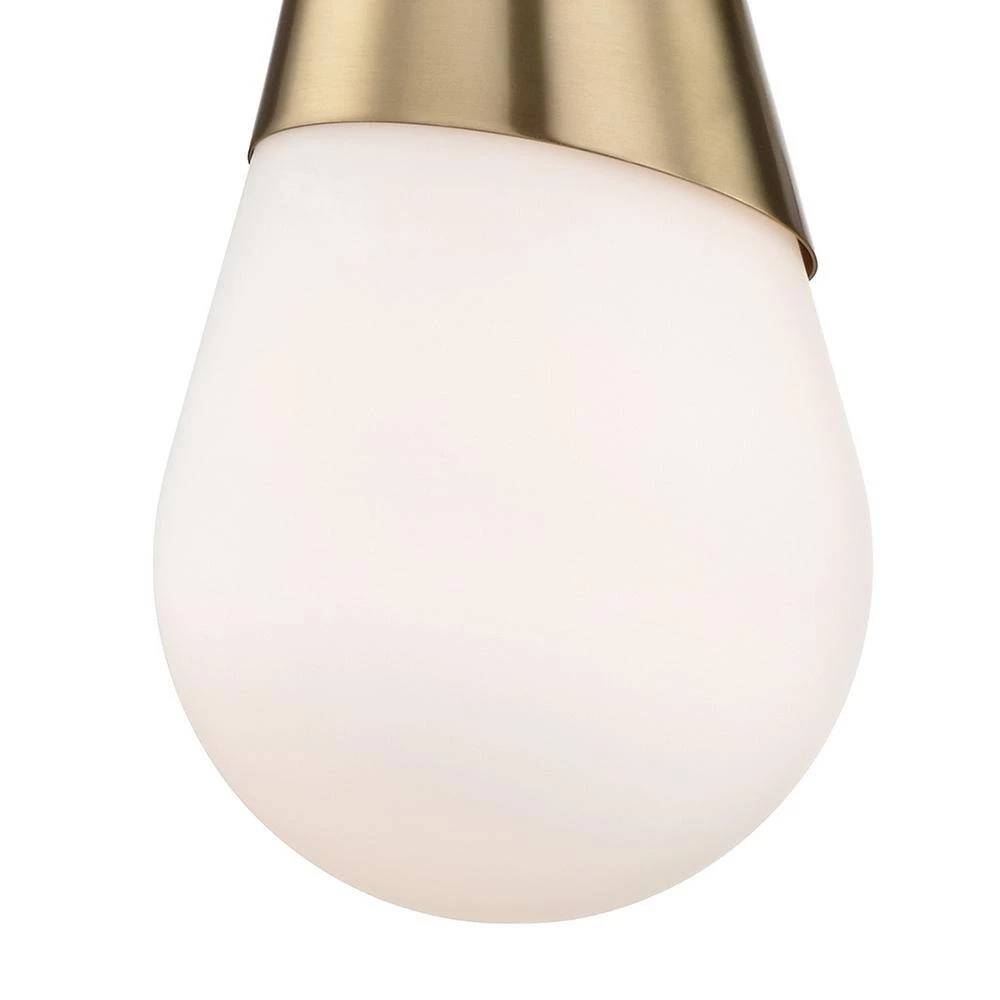 Cora 2-Light Aged Brass Wall Sconce by MITZI HUDSON VALLEY LIGHTING 6 Cora 2-Light Aged Brass Wall Sconce by MITZI HUDSON VALLEY LIGHTING - Image 4