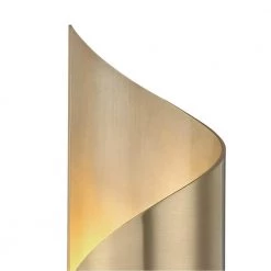 Evie 1-Light Aged Brass LED Wall Sconce by MITZI HUDSON VALLEY LIGHTING -EcoSmart Sales aged brass mitzi hudson valley lighting vanity lighting h161101 agb c3 1000