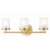Ryan 3-Light Aged Brass Bath Light with Clear Frosted Glass Shade by MITZI HUDSON VALLEY LIGHTING 2 Ryan 3-Light Aged Brass Bath Light with Clear Frosted Glass Shade by MITZI HUDSON VALLEY LIGHTING -EcoSmart Sales aged brass mitzi hudson valley lighting vanity lighting h239303 agb 64 1000