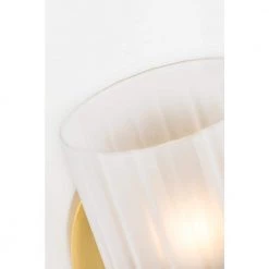 Ryan 3-Light Aged Brass Bath Light with Clear Frosted Glass Shade by MITZI HUDSON VALLEY LIGHTING 17 Ryan 3-Light Aged Brass Bath Light with Clear Frosted Glass Shade by MITZI HUDSON VALLEY LIGHTING -EcoSmart Sales aged brass mitzi hudson valley lighting vanity lighting h239303 agb fa 1000