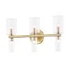 Tabitha 4.75 in. 3-Light Aged Brass Vanity Light by MITZI HUDSON VALLEY LIGHTING 2 Tabitha 4.75 in. 3-Light Aged Brass Vanity Light by MITZI HUDSON VALLEY LIGHTING -EcoSmart Sales aged brass mitzi hudson valley lighting vanity lighting h384303 agb 64 1000