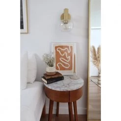 Harlow 1-Light Aged Brass Wall Sconce by MITZI HUDSON VALLEY LIGHTING 7 Harlow 1-Light Aged Brass Wall Sconce by MITZI HUDSON VALLEY LIGHTING -EcoSmart Sales aged brass mitzi hudson valley lighting vanity lighting h4033101 agb 31 1000