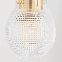 Jenna 4.75 in. 2-Light Aged Brass Vanity Light by MITZI HUDSON VALLEY LIGHTING -EcoSmart Sales aged brass mitzi hudson valley lighting vanity lighting h417302 agb 1f 1000