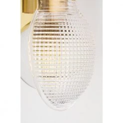 Jenna 4.75 in. 2-Light Aged Brass Vanity Light by MITZI HUDSON VALLEY LIGHTING -EcoSmart Sales aged brass mitzi hudson valley lighting vanity lighting h417302 agb 4f 1000