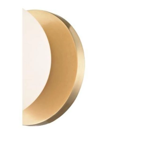 Orwood 1-Light 4.75 in. Aged Brass LED Light Bath and Vanity by MITZI HUDSON VALLEY LIGHTING 6 Orwood 1-Light 4.75 in. Aged Brass LED Light Bath and Vanity by MITZI HUDSON VALLEY LIGHTING - Image 4