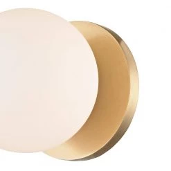 Orwood 1-Light 4.75 in. Aged Brass LED Light Bath and Vanity by MITZI HUDSON VALLEY LIGHTING 13 Orwood 1-Light 4.75 in. Aged Brass LED Light Bath and Vanity by MITZI HUDSON VALLEY LIGHTING -EcoSmart Sales aged brass mitzi hudson valley lighting vanity lighting w1809 agb c3 1000