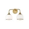 Reese 2-Light Aged Brass Wall Sconce by MITZI HUDSON VALLEY LIGHTING 2 Reese 2-Light Aged Brass Wall Sconce by MITZI HUDSON VALLEY LIGHTING -EcoSmart Sales aged brass mitzi hudson valley lighting wall lamps h281302 agb 64 1000