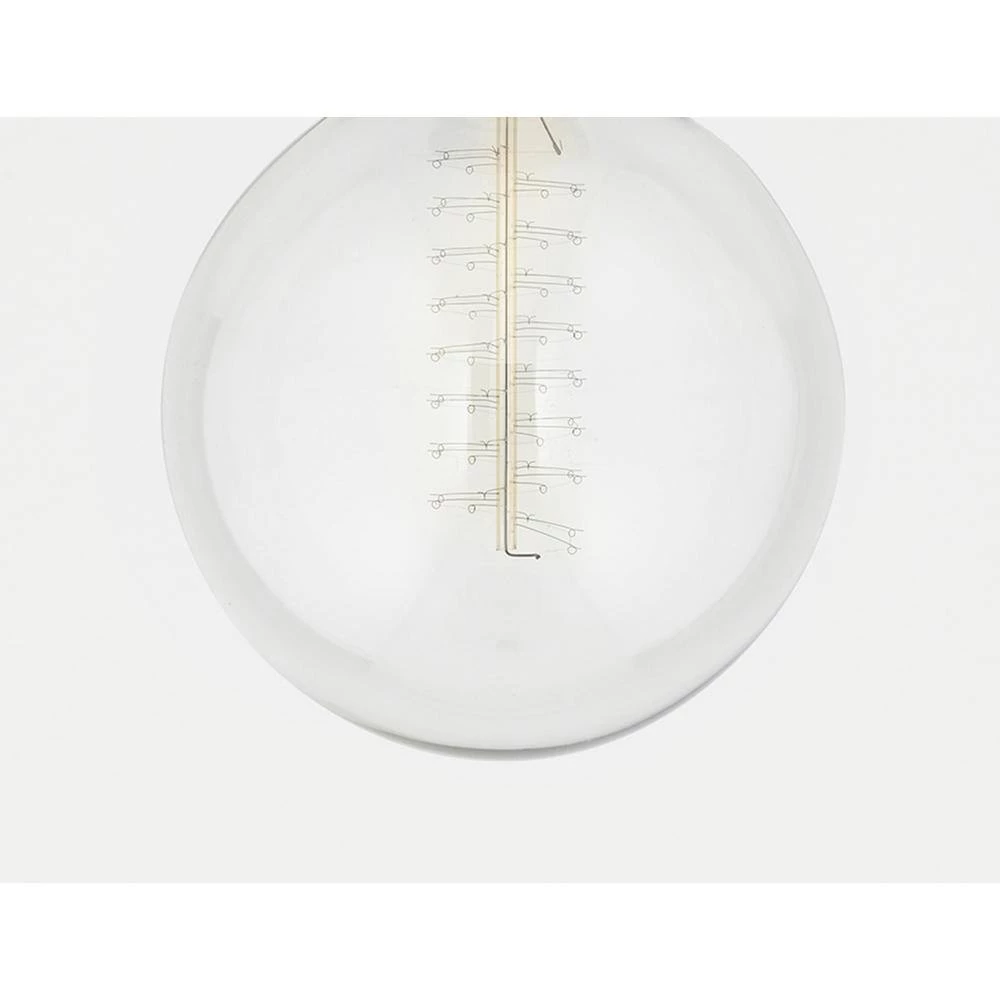 Milo 1-Light Aged Brass Small Flush Mount with White Accents by MITZI HUDSON VALLEY LIGHTING 6 Milo 1-Light Aged Brass Small Flush Mount with White Accents by MITZI HUDSON VALLEY LIGHTING - Image 4