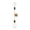 Astrid 2-Light Aged Brass Wall Sconce with Black Accents by MITZI HUDSON VALLEY LIGHTING -EcoSmart Sales aged brass with black accents mitzi hudson valley lighting vanity lighting h178102 agb bk 64 1000