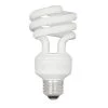 75-Watt Equivalent A19 Spiral Non-Dimmable E26 Base Compact Fluorescent CFL Light Bulb, Soft White 2700K (4-Pack) by EcoSmart -EcoSmart Sales ecosmart cfl bulbs esl18tm 4 esm 64 1000