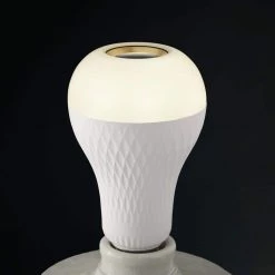 60-Watt Equivalent A21 Bluetooth Speaker Colored LED Light Bulb Plus Bright White with Remote Control (1-Pack) by EcoSmart -EcoSmart Sales ecosmart colored light bulbs btom60rgb3kesm 77 1000