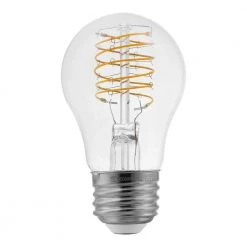 40-Watt Equivalent A15 Dimmable Fine Bendy Filament LED Vintage Edison Light Bulb Warm White (2-Pack) by EcoSmart