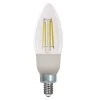 60-Watt Equivalent B11 E12 Candelabra CEC Cage Filament Dusk to Dawn LED Vintage Edison Light Bulb Daylight (3-Pack) by EcoSmart -EcoSmart Sales ecosmart edison bulbs b11c5lne12950z 64 1000
