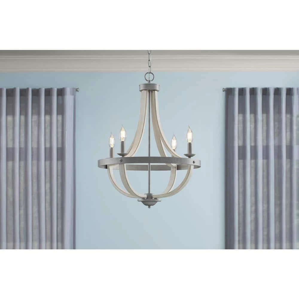 60-Watt Equivalent BA11 Dimmable E12 Candelabra Fine Bendy Filament LED Vintage Edison Light Bulb Bright White (3-Pack) by EcoSmart 6 60-Watt Equivalent BA11 Dimmable E12 Candelabra Fine Bendy Filament LED Vintage Edison Light Bulb Bright White (3-Pack) by EcoSmart - Image 4