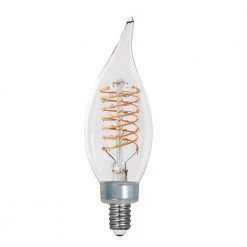 60-Watt Equivalent BA11 Dimmable E12 Candelabra Fine Bendy Filament LED Vintage Edison Light Bulb Bright White (3-Pack) by EcoSmart 19 60-Watt Equivalent BA11 Dimmable E12 Candelabra Fine Bendy Filament LED Vintage Edison Light Bulb Bright White (3-Pack) by EcoSmart -EcoSmart Sales ecosmart edison bulbs ba11c7e12830s c3 1000