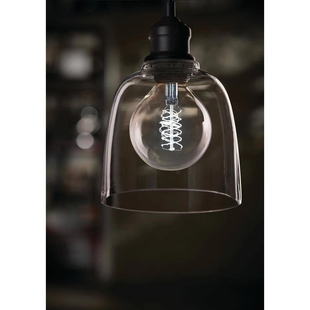 60-Watt Equivalent G25 Dimmable Fine Bendy Filament LED Light Bulb Daylight (2-Pack) by EcoSmart 9 60-Watt Equivalent G25 Dimmable Fine Bendy Filament LED Light Bulb Daylight (2-Pack) by EcoSmart - Image 7