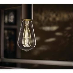 40-Watt Equivalent ST19 Dimmable M-Shape Filament LED Vintage Edison Light Bulb Soft White (1-Pack) by EcoSmart 16 40-Watt Equivalent ST19 Dimmable M-Shape Filament LED Vintage Edison Light Bulb Soft White (1-Pack) by EcoSmart -EcoSmart Sales ecosmart edison bulbs st19c5e26827m 77 1000