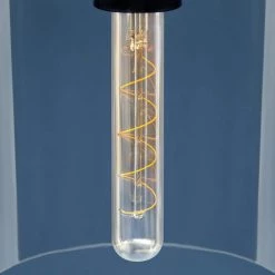 40-Watt Equivalent T10 Dimmable Fine Bendy Filament LED Vintage Edison Light Bulb Warm White (1-Pack) by EcoSmart -EcoSmart Sales ecosmart edison bulbs t10c7e26822s 66 1000