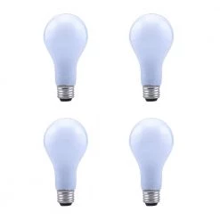 53-Watt A19 Halogen Light Bulb (4-Pack) by EcoSmart
