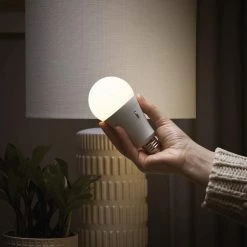 60-Watt Equivalent A21 Dimmable CEC Battery Backup LED Light Bulb with Selectable Color Temperature (1-Pack) by EcoSmart -EcoSmart Sales ecosmart led light bulbs 11a21060wcctb01 1d 1000