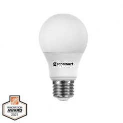 60-Watt Equivalent Smart Hubspace A19 LED Light Bulb Tunable White (1-Bulb) by EcoSmart -EcoSmart Sales ecosmart led light bulbs a10a1960wq1z01 c3 1000