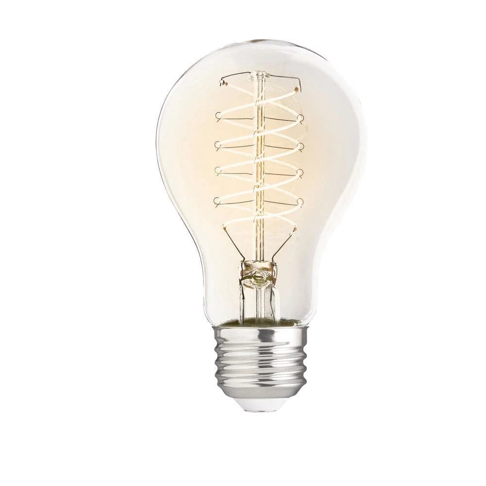 40-Watt Equivalent A19 ENERGY STAR and CEC Dimmable Fine Bendy Filament LED Light Bulb Soft White (2-Pack) by EcoSmart 5 40-Watt Equivalent A19 ENERGY STAR and CEC Dimmable Fine Bendy Filament LED Light Bulb Soft White (2-Pack) by EcoSmart - Image 3