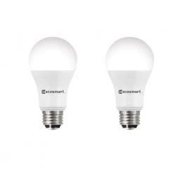 40/60/100-Watt Equivalent A19 Energy Star 3-Way LED Light Bulb Daylight (2-Pack) by EcoSmart