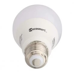 40-Watt Equivalent A19 Dimmable ENERGY STAR LED Light Bulb, Bright White (16-Pack) by EcoSmart 15 40-Watt Equivalent A19 Dimmable ENERGY STAR LED Light Bulb, Bright White (16-Pack) by EcoSmart -EcoSmart Sales ecosmart led light bulbs b7a19a40wesd02 a0 1000