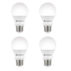 60-Watt Equivalent A19 Dimmable ENERGY STAR LED Light Bulb Soft White (48-Pack) by EcoSmart