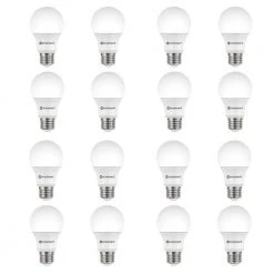 60-Watt Equivalent A19 Dimmable Energy Star LED Light Bulb Soft White (16-Pack) by EcoSmart
