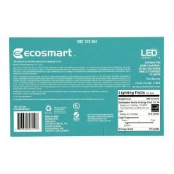 60-Watt Equivalent A19 Dimmable Energy Star LED Light Bulb Soft White (16-Pack) by EcoSmart -EcoSmart Sales ecosmart led light bulbs b7a19a60wesd14 d4 1000